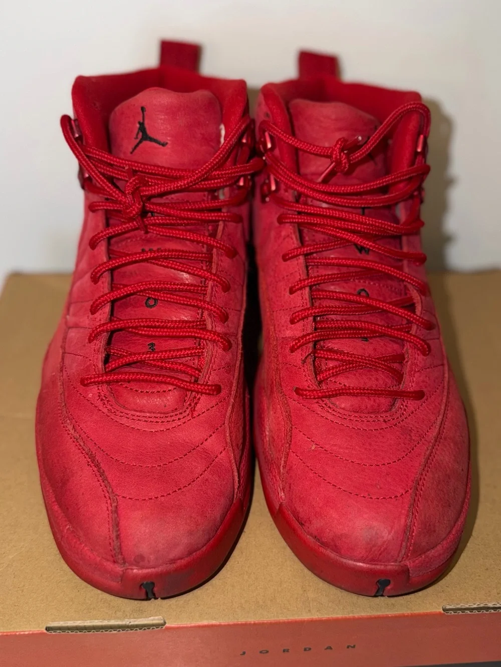 Size 10 - Jordan 12 Retro Gym Red 2018 - 130690-501 - Use With Box -